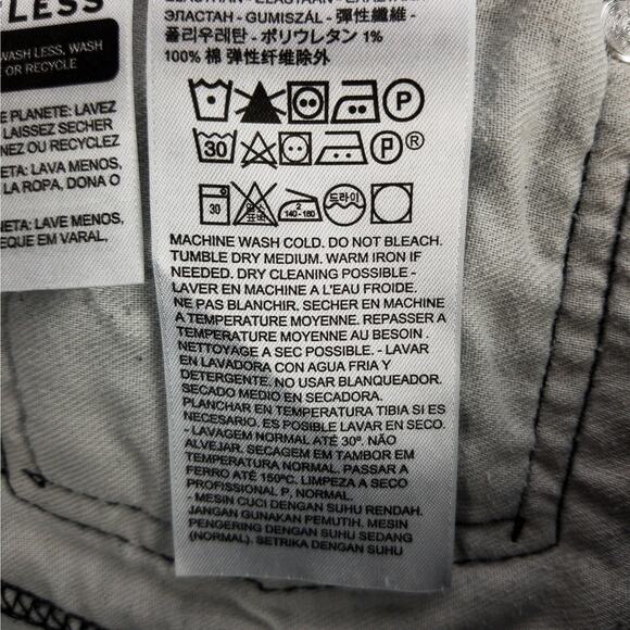 Levi’s 502 Jeans Men’s 38x32 Black Regular Fit Classic Denim Everyday Wear - Picture 8 of 14